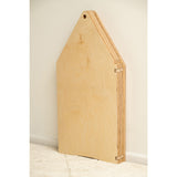 Duck Woodworks Natural Zig Zag House Plus