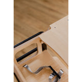 Duck Woodworks Black Foldbar EC Køkken Læringstårn Med Højstol Addon Sæt