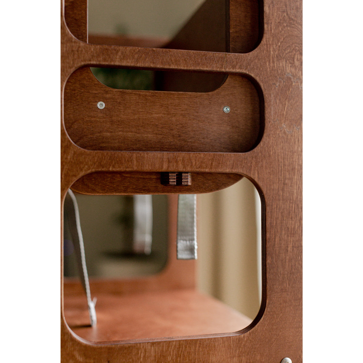 Duck Woodworks Honey Glaze Foldbar Køkken Læringstårn Stained Med Højstol Addon Sæt