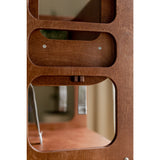 Duck Woodworks Honey Glaze Foldbar Køkken Læringstårn Stained Med Højstol Addon Sæt