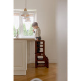 Duck Woodworks Honey Glaze Foldbar Læringstårn Stained