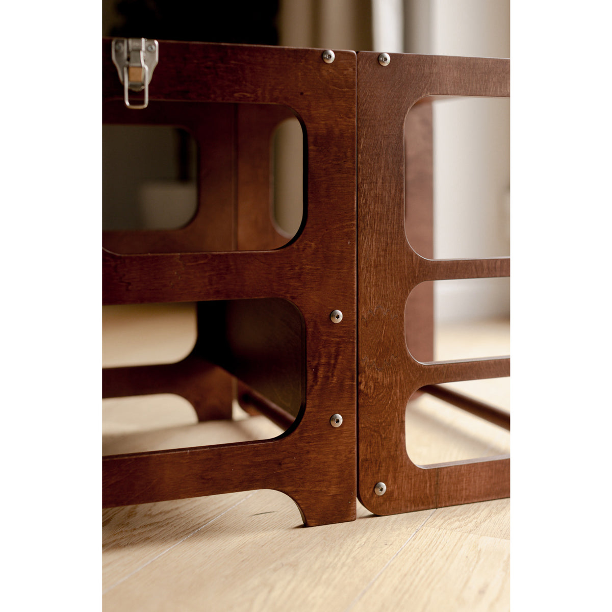 Duck Woodworks Honey Glaze Foldbar Læringstårn Stained
