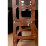 Duck Woodworks Honey Glaze Foldbar Læringstårn Stained