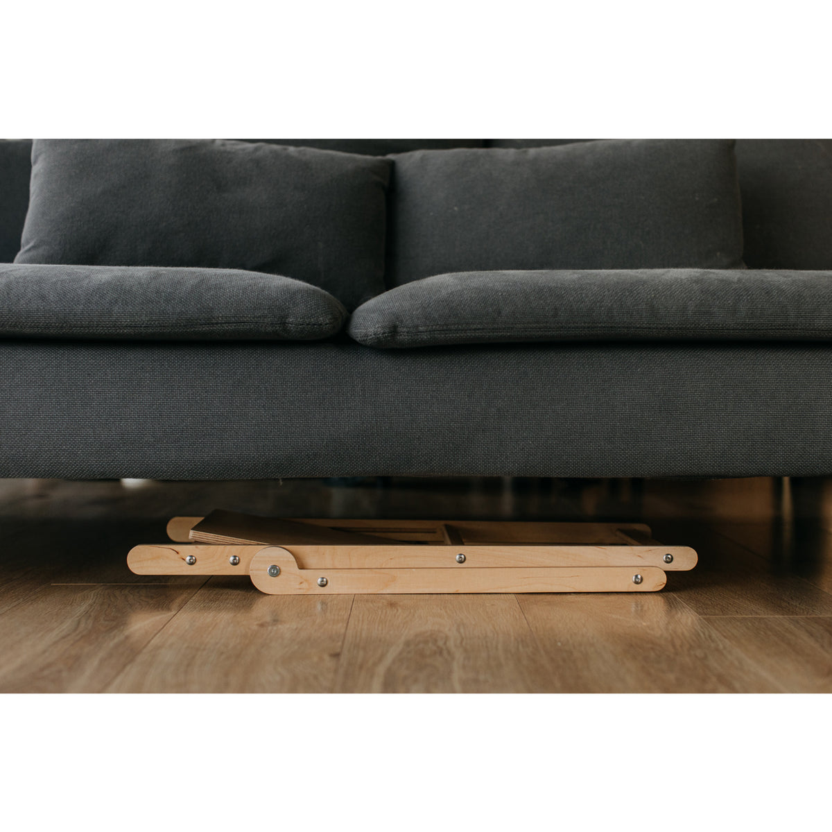 Duck Woodworks Natural Foldbar Stol