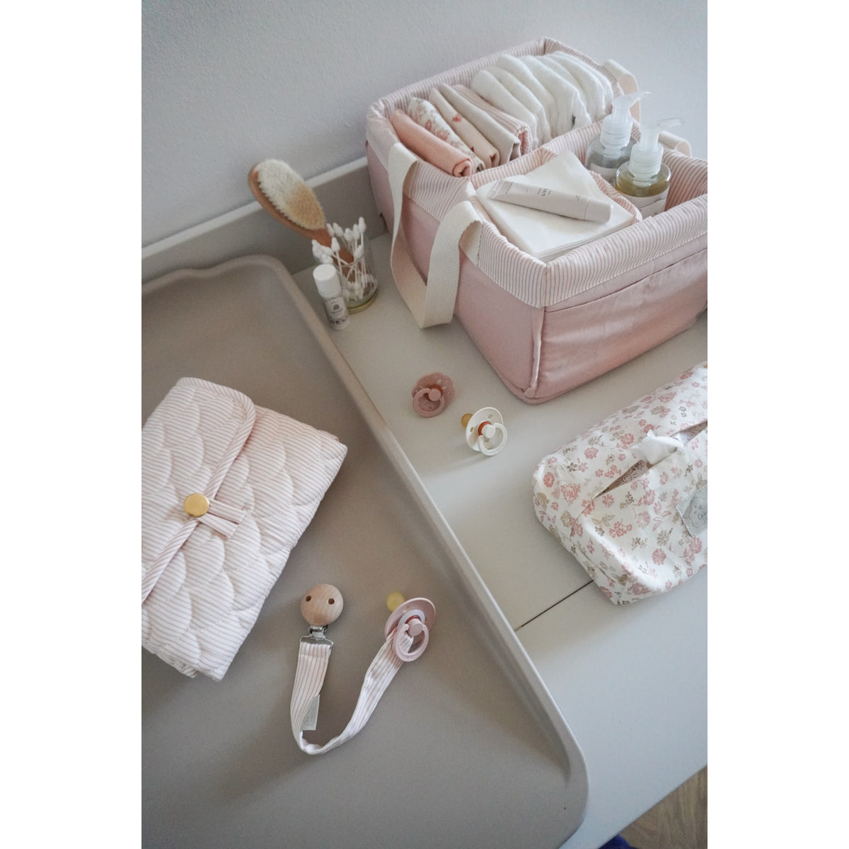 Cam Cam Copenhagen Classic Stripes Rose Nursing Pude