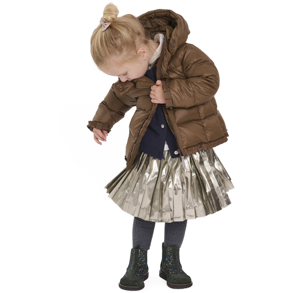 Ver De Terre Kangaroo Featherlight Baby Girls Jakke