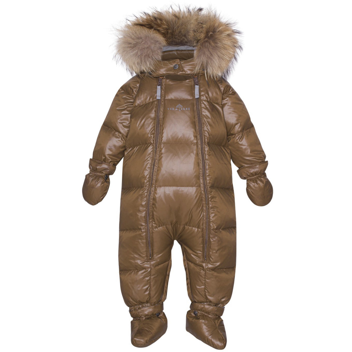 Ver De Terre Kangaroo Featherlight Baby Flyverdragt W/fur