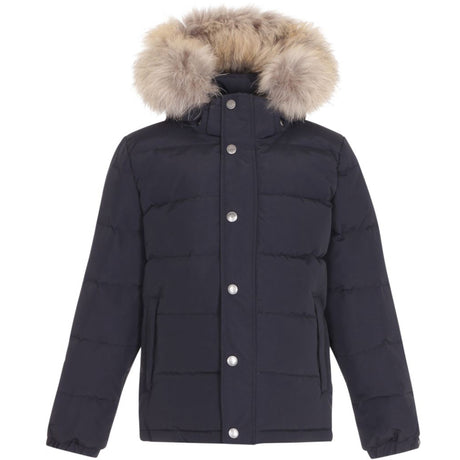 Ver De Terre Black Down Jakke W/Fur