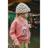 Konges Sløjd Peach Blossom Lou Paliet Sweatshirt Gots