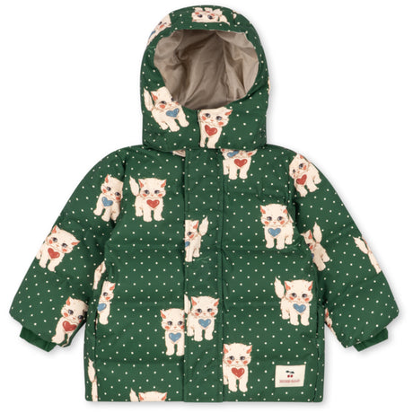 Konges Sløjd Dot Miao Verde Magnum Down Jakke Print Grs