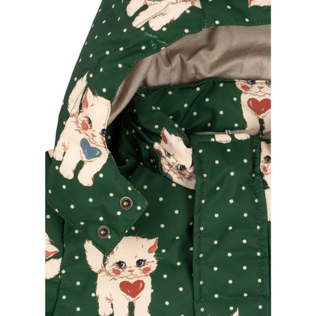 Konges Sløjd Dot Miao Verde Magnum Down Jakke Print Grs
