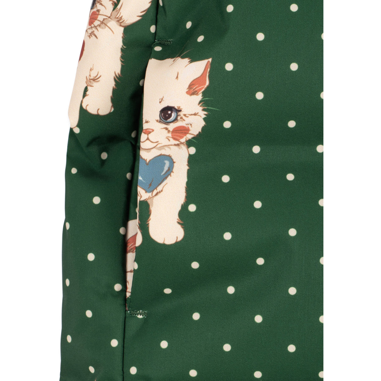 Konges Sløjd Dot Miao Verde Magnum Down Jakke Print Grs