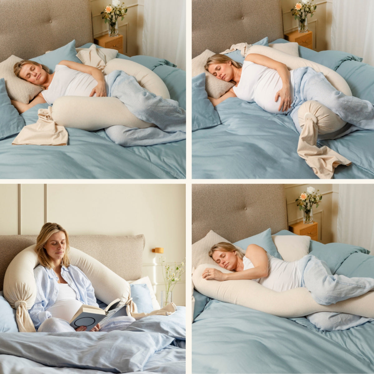 bbhugme Soft White Pregnancy Pude