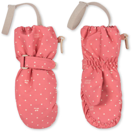 Konges Sløjd Cherry Berry Dot Nohr Snow Vanter Print