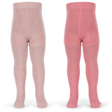 Konges Sløjd Rose Mix 2 Pak Rib Glitter Strømpebukser