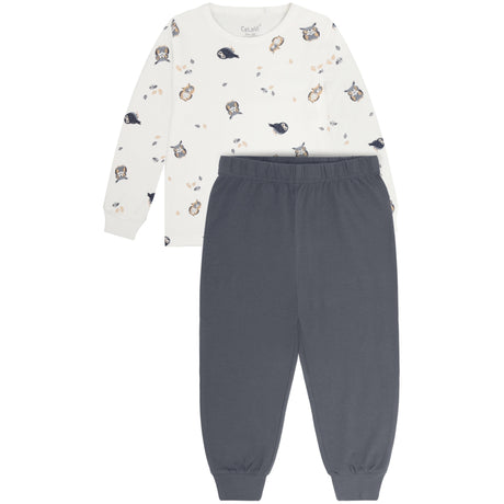 CeLaVi Gray Whale Pyjama Sæt Ls