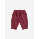 Bobo Choses Burgundy Red Bobo Choses Bolder Jogging Bukser