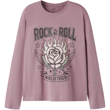 Name It Lilas Rock & Roll Nkfveen Ls Nreg Top