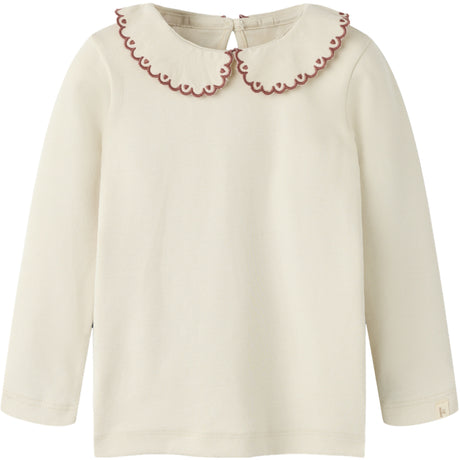 Lil'Atelier Turtledove Nmffundo Loa Ls Slim Top Lil