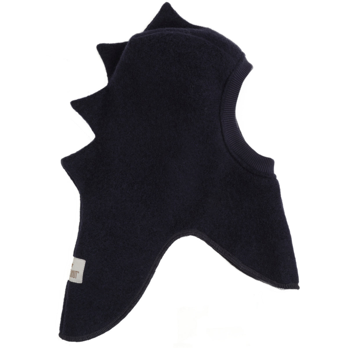 Huttelihut Dark Navy Elefanthue Triangles Uld