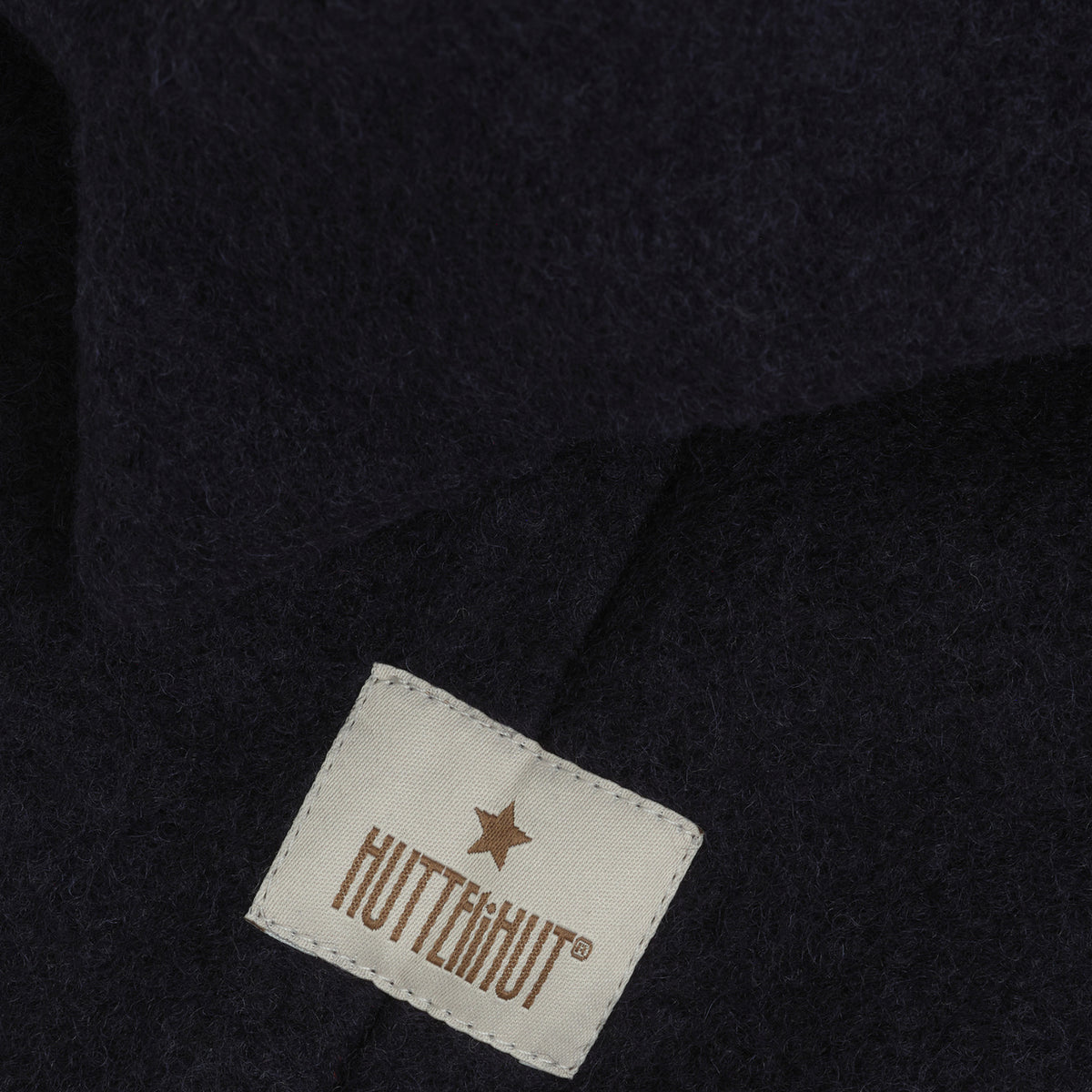 Huttelihut Dark Navy Elefanthue Triangles Uld