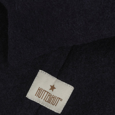 Huttelihut Dark Navy Elefanthue Triangles Uld
