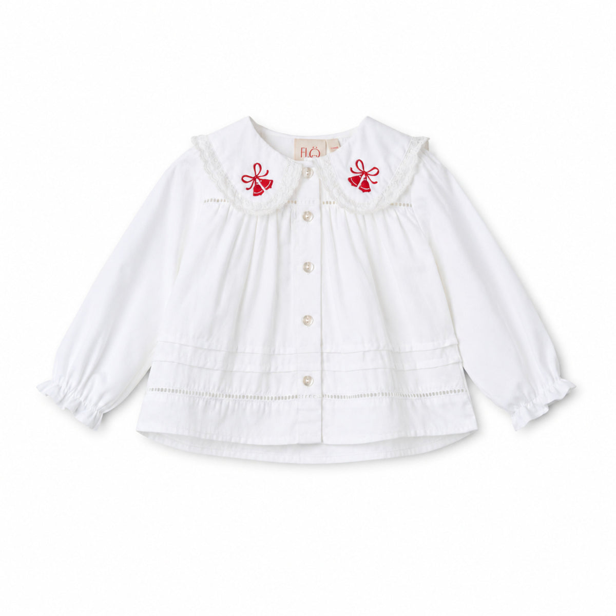 Flöss White Adele Bluse