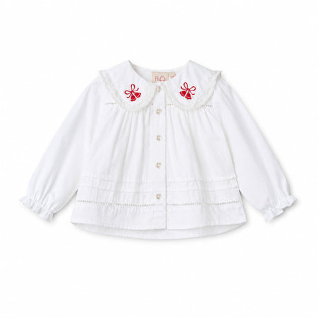 Flöss White Adele Bluse