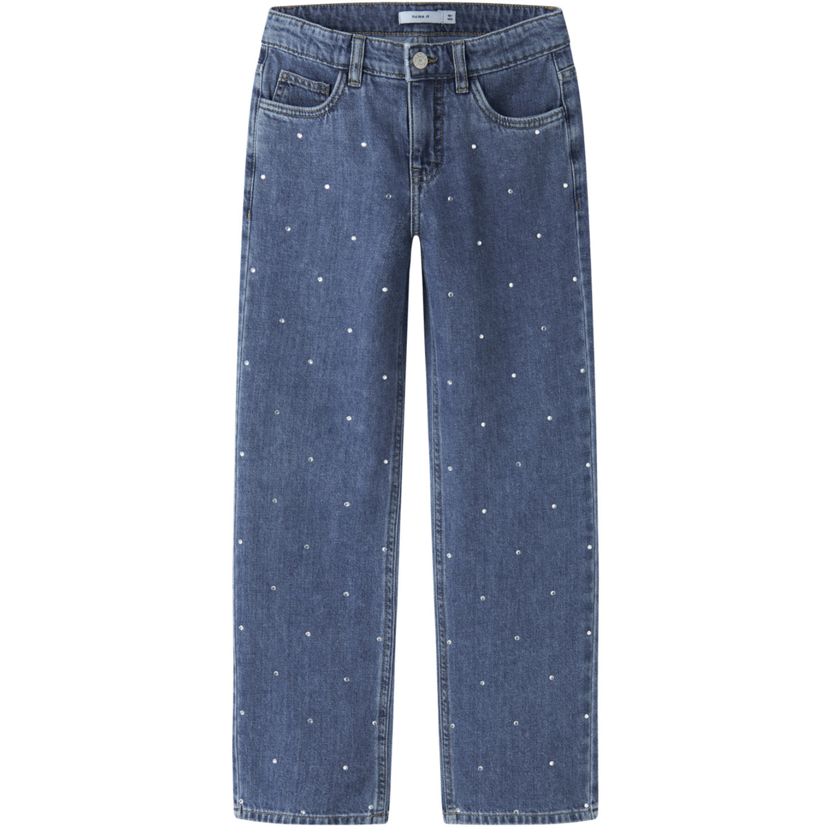 Name It Faded Denim Nkfrose Straigh Rhine Jeans 3366-Be Noos