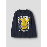 Name It Navy Blazer Nkmast Pokemon Ls Nreg Top Box Noos Sky