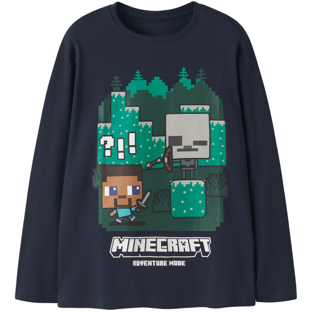 Name It Navy Blazer Nkmac Minecraft Ls Nreg Top Box Noos Bfu