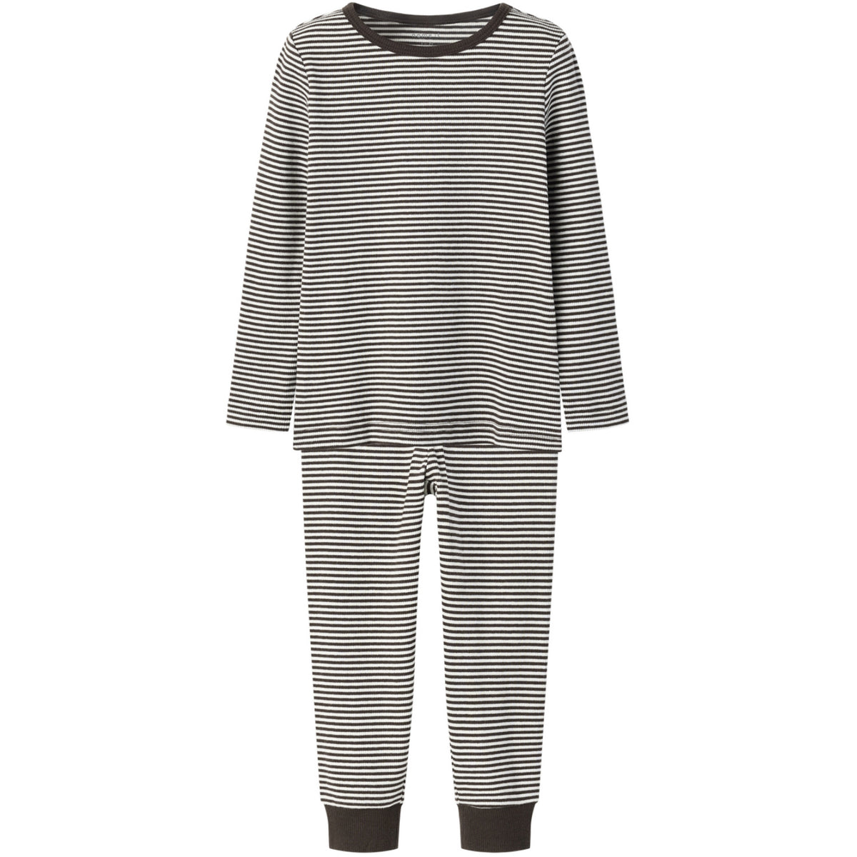 Name It Delicioso Y/D Delicioso / Jet Stream Nmnnightset Stripe Rib Noos