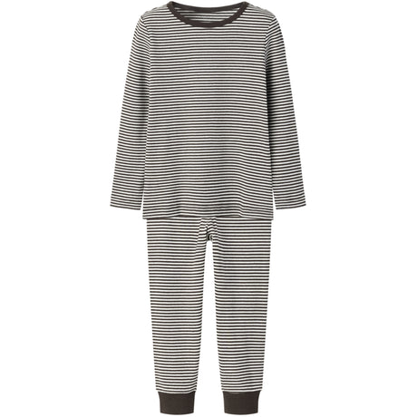 Name It Delicioso Y/D Delicioso / Jet Stream Nmnnightset Stripe Rib Noos