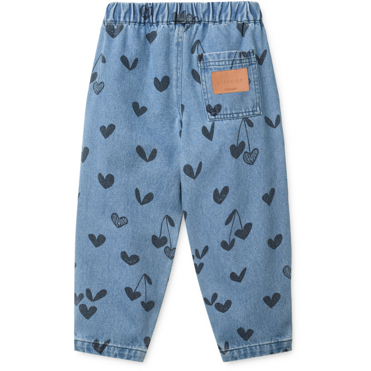 LIEWOOD Sweethearts / Denim Borris Printed Denim Bukser W Lomme