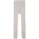 Minymo Light Grey Melange Uld Strømpebukser - Enkelt Pak