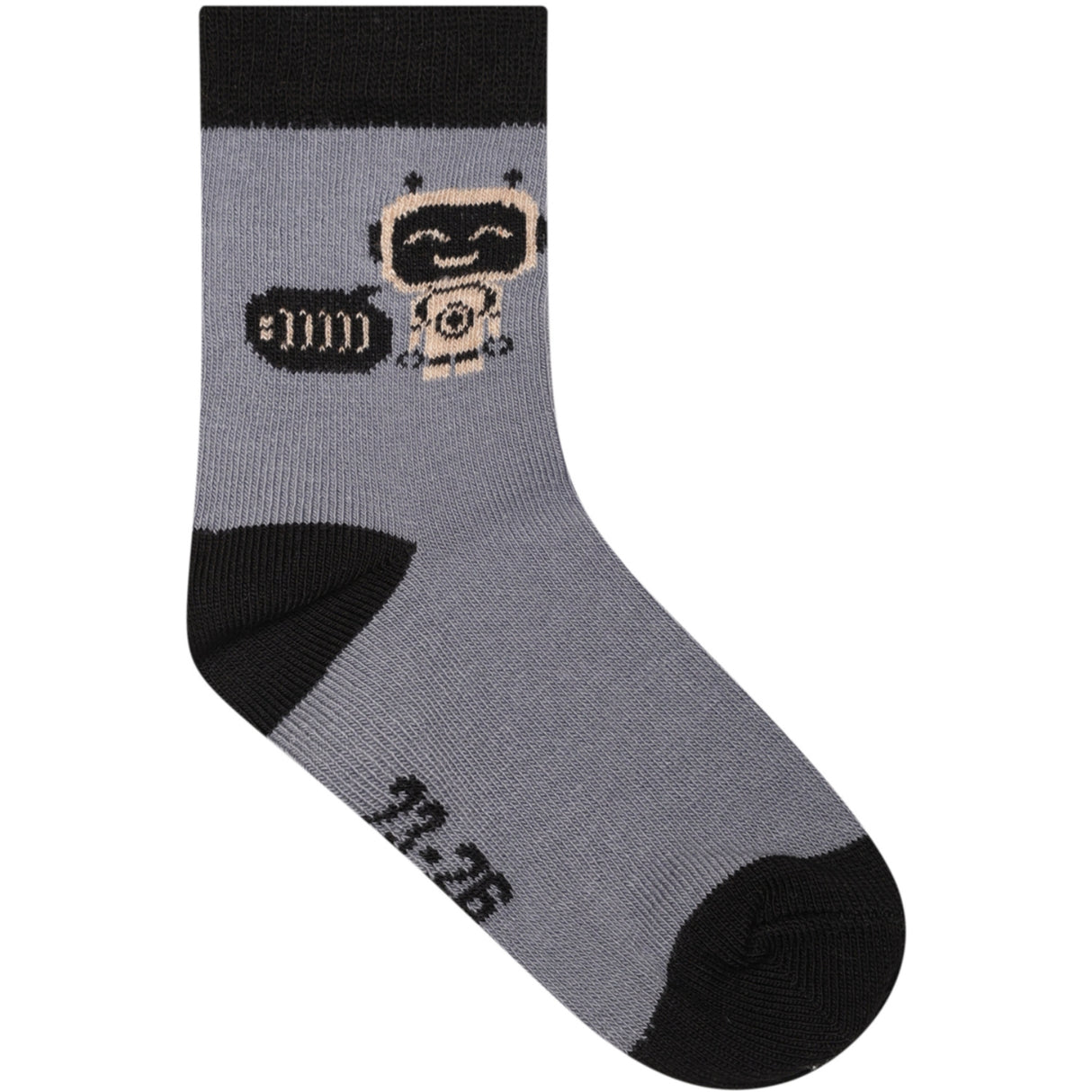 Minymo Blau Gray Strømper M/ Pattern (5-Pack)