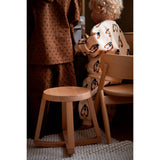 Curve Lab Beech Monarchy Rocking Stool