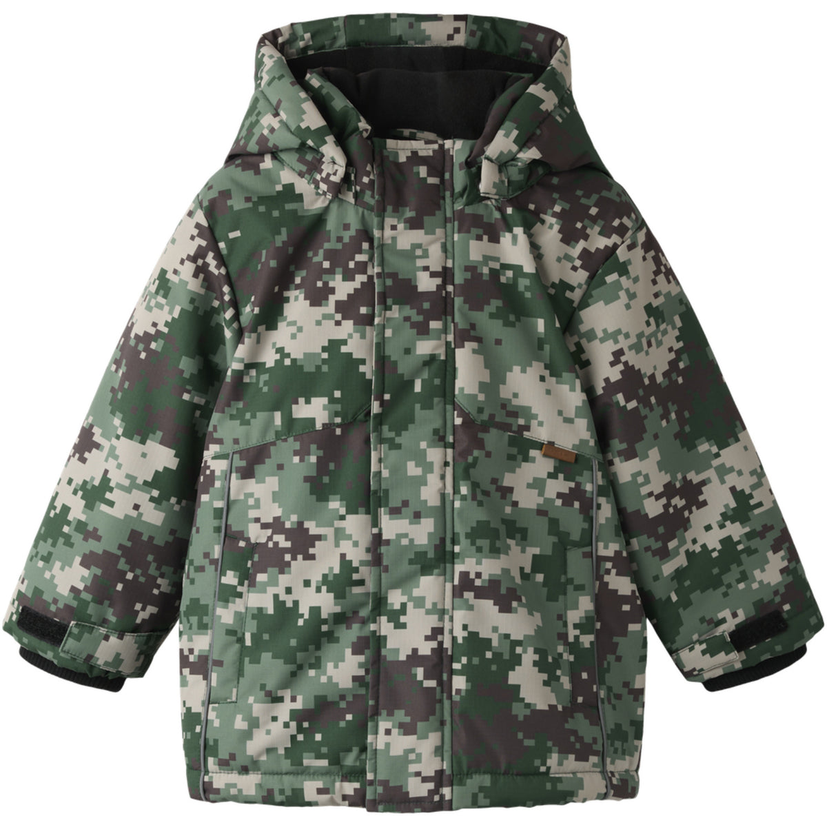 Name It Deep Depths Pixel Nmmmacon Parka Jakke