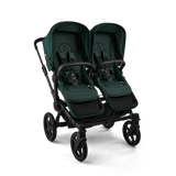 Bugaboo Donkey 6 Tvillingevogn Fern Green Bundle