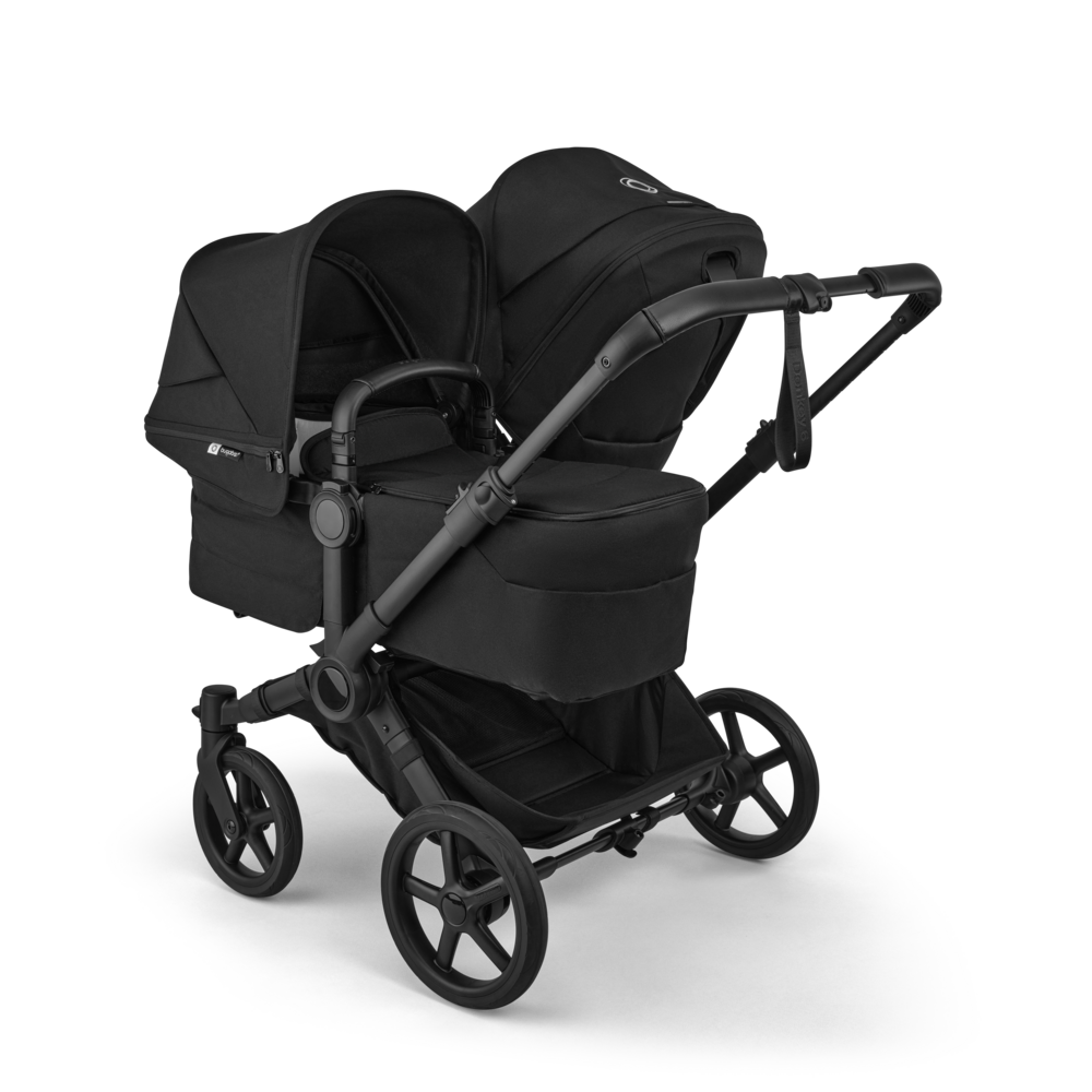 Bugaboo Donkey 6 Søskendevogn Heritage Black Bundle