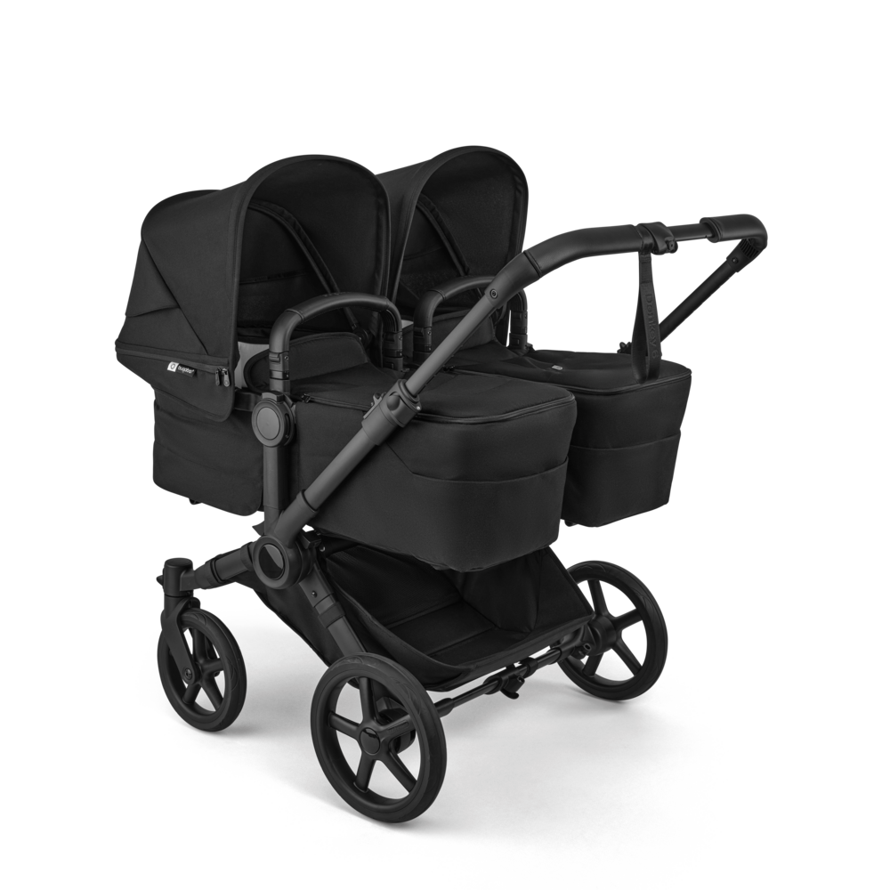Bugaboo Donkey 6 Tvillingevogn Heritage Black Bundle