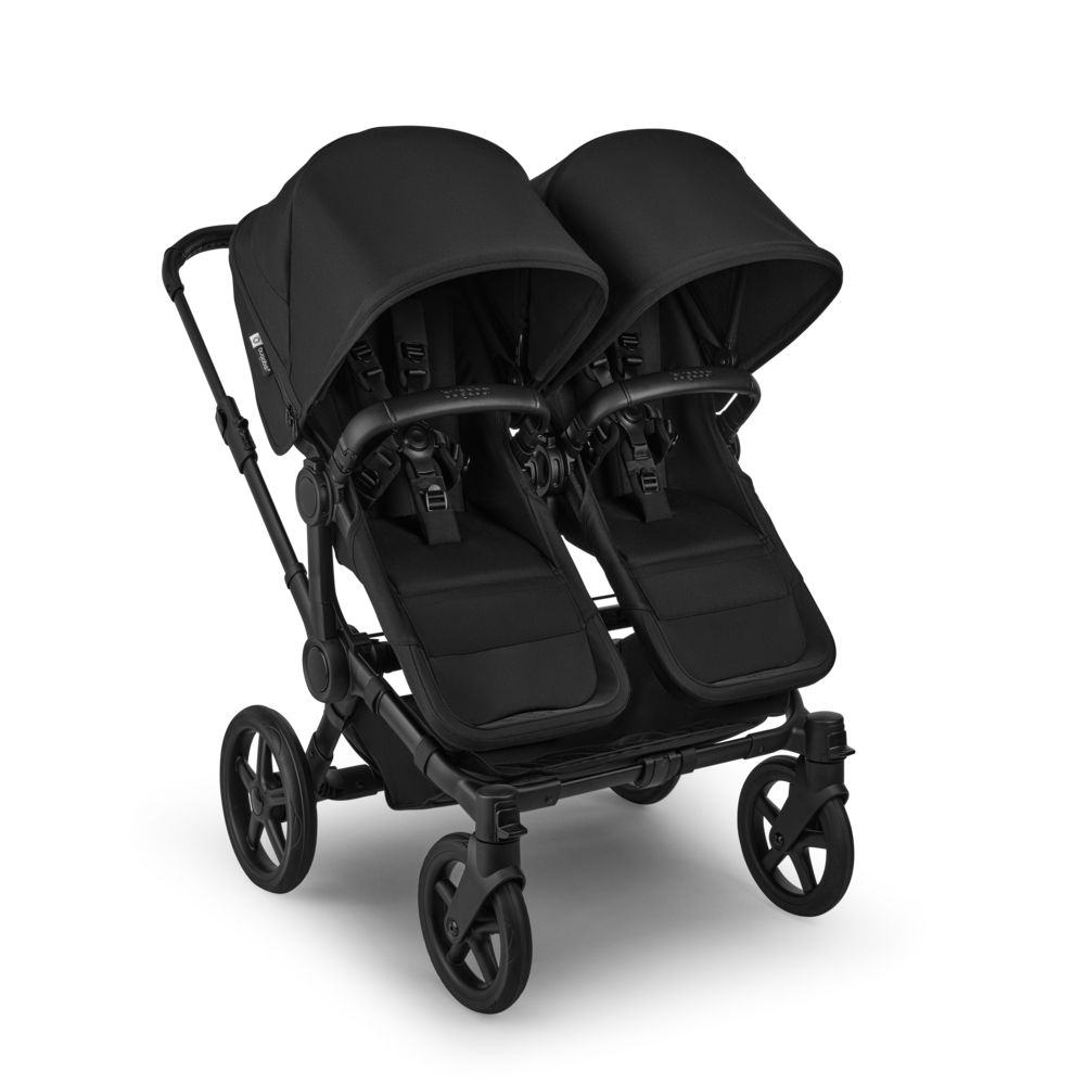 Bugaboo Donkey 6 Tvillingevogn Heritage Black Bundle
