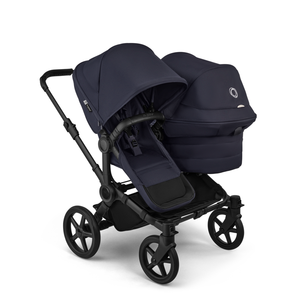Bugaboo Donkey 6 Søskendevogn Deep Indigo Bundle