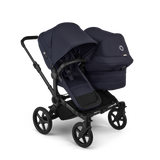 Bugaboo Donkey 6 Søskendevogn Deep Indigo Bundle
