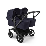 Bugaboo Donkey 6 Tvillingevogn Deep Indigo Bundle