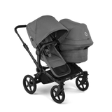 Bugaboo Donkey 6 Søskendevogn Moon Grey Bundle