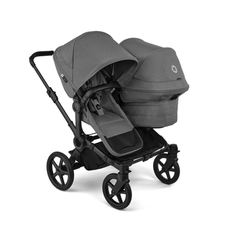 Bugaboo Donkey 6 Søskendevogn Moon Grey Bundle