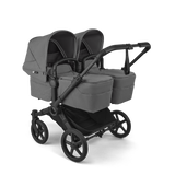 Bugaboo Donkey 6 Tvillingevogn Moon Grey Bundle