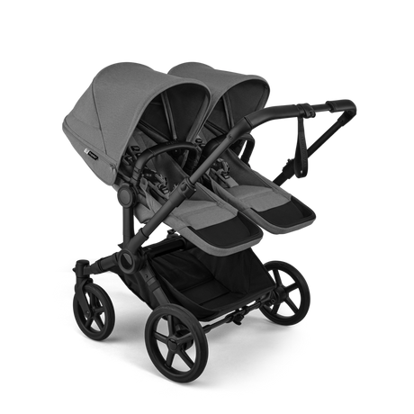 Bugaboo Donkey 6 Tvillingevogn Moon Grey Bundle