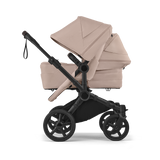 Bugaboo Donkey 6 Søskendevogn Desert Taupe Melange Bundle